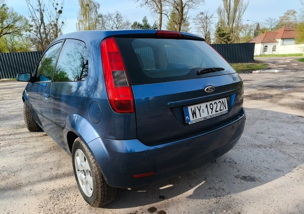 Ford Fiesta cena 6200 przebieg: 190500, rok produkcji 2005 z Warszawa małe 596